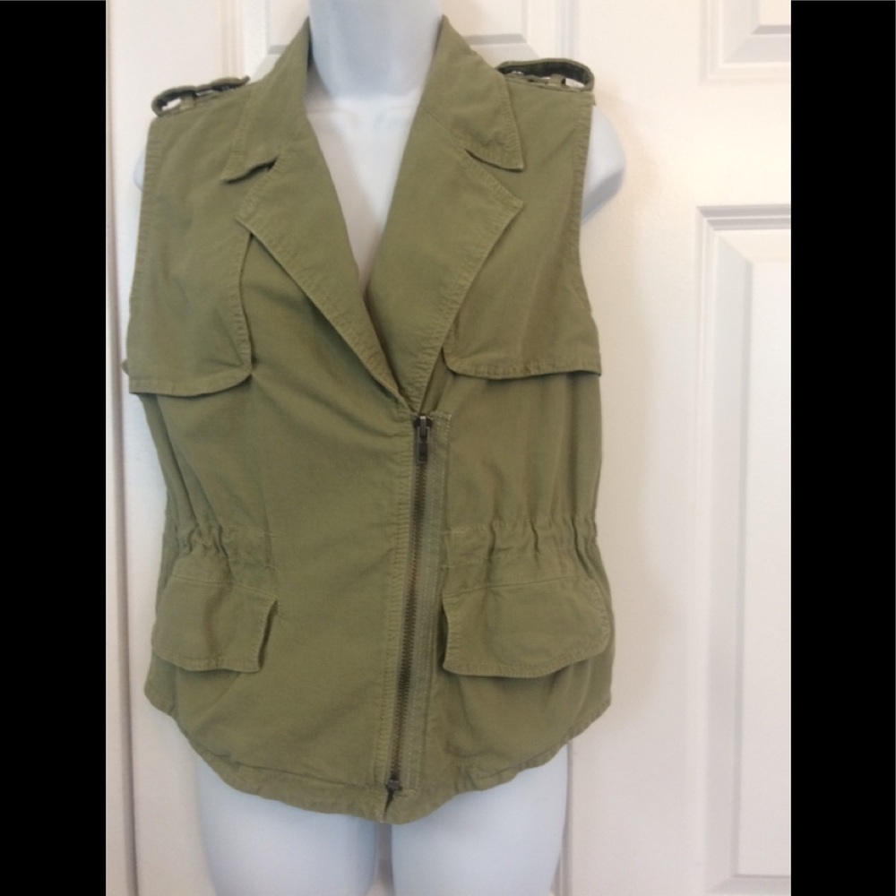 Madewell Utility Cargo Vest Size Small